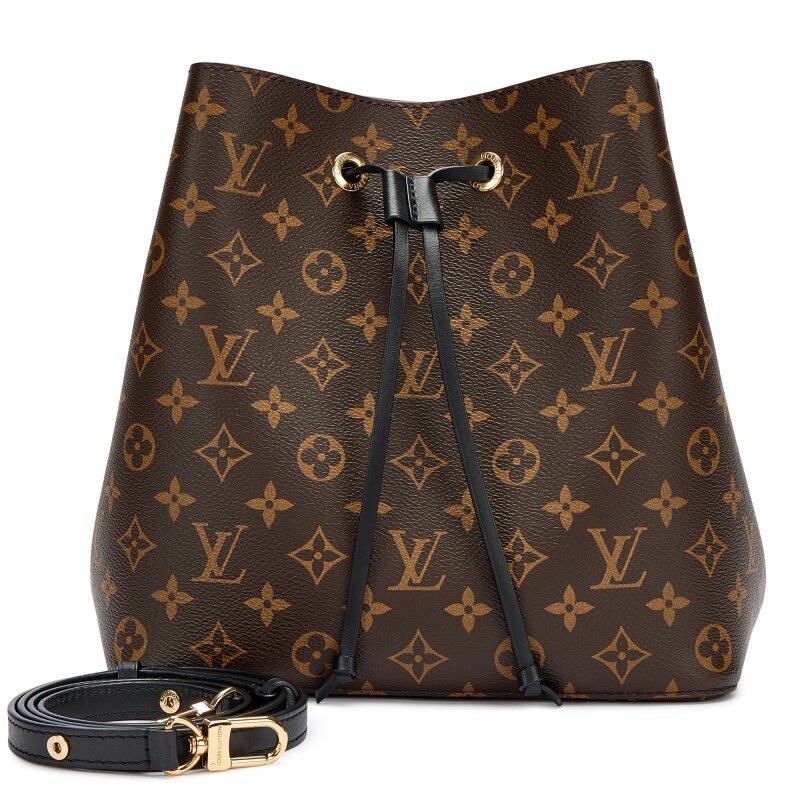 Louis Vuitton Abyss Blue Monogram Coated Canvas and Calfskin Discovery Bumbag Silver Hardware (Very Good), Womens Handbag