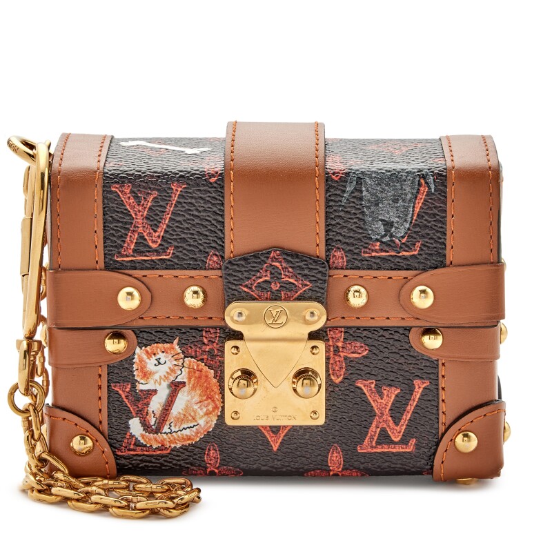 Louis Vuitton Bag Charm and Key Holder Monogram Giant Jungle Beige  Multicolor