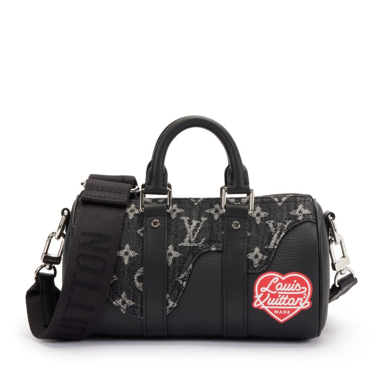 Louis Vuitton Virgil Abloh Multicolor Jacquard Polyester Landscape Keepall  50 Bandoulière Silver Hardware, 2022 Available For Immediate Sale At  Sotheby's