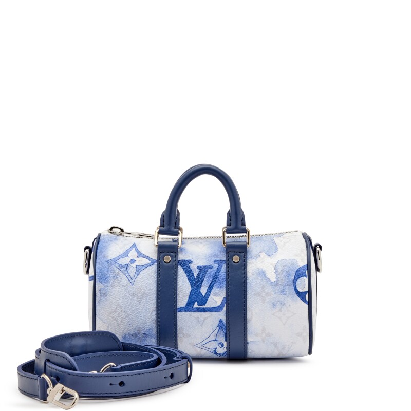 Louis Vuitton Keepall Bandouliere 50 Damier Graphite 3D Multicolor in  Canvas with Silver-tone - US