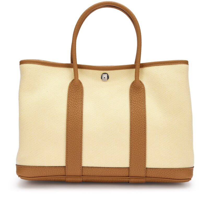 Shop HERMES Garden Party Unisex Leather Totes by babbo