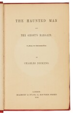 Dickens, The Haunted Man, 1848, first edition