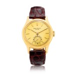 Calatrava, Reference 2451 | A yellow gold wristwatch, Made in 1957 | 百達翡麗 Calatrava 型號2451 | 黃金腕錶，1957年製