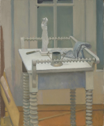 Still Life with Victorian Washstand