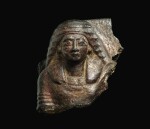AN EGYPTIAN GRANITE BUST OF MAN, 19TH/20TH DYNASTY, 1292-1075 B.C.