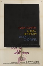 Love in the Afternoon (1957) poster, US