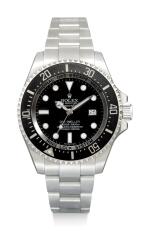 ROLEX | SEA-DWELLER, REFERENCE 116660, A STAINLESS STEEL WRISTWATCH WITH DATE AND BRACELET, CIRCA 2009