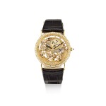VACHERON CONSTANTIN | REFERENCE 1120/1, A YELLOW GOLD AND DIAMOND-SET SKELETONISED WRISTWATCH, CIRCA 1990
