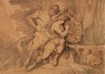 The Education of Achilles by Chiron | L'éducation d'Achille par le centaure Chiron