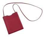 Bordeaux leather shoulder bag, Onimateau, Hermès, 2011