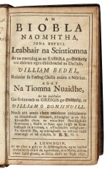 BIBLE, Irish | 1690 