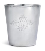 AN AMERICAN SILVER CUP, MYER MYERS, NEW YORK, CIRCA 1775