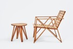 "Moolenbeek" Lounge Chair and Side Table