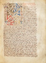 De Trinitate (IV-XV) ; Confessiones (I-V). Latin, manuscrit enluminé. France du nord,vers 1125-1150