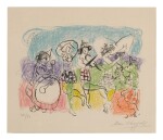 MARC CHAGALL | THE LITTLE HARLEQUINS (MOURLOT 377)