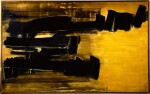 Pierre Soulages 皮耶・蘇拉吉 | Peinture 125 x 202 cm, 30 Octobre 1958 畫作 125 X 202厘米，1958年10月30日