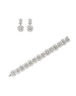 Diamond Demi-Parure | 鑽石手鏈及耳墜套裝 ( 鑽石共重約44.00克拉 )