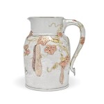 American Silver and Mixed-Metal Japanesque Pitcher, Tiffany & Co., New York, Circa 1875