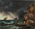 Circle of Joseph Vernet, The shipwreck | Entourage de Joseph Vernet, Le naufrage