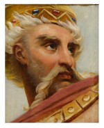 ANTOINE-JEAN GROS, CALLED BARON GROS  |  HEAD OF CHARLEMAGNE