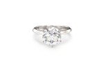 DIAMOND RING | 3.01卡拉 圓形 E色 鑽石戒指
