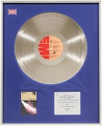 Queen – Freddie Mercury's BPI Sales Award For 'Queen'