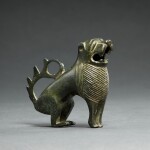 Probably German or Southern Netherlandish, 12th/ 13th century | Lion candleholder