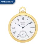 Chopard | Reference 3042, A yellow gold open face keyless watch, Circa 2012 |  蕭邦 | 型號3042 黃金懷錶，約2012年製 