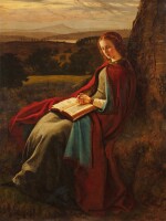 A woman reading | Jeune femme lisant