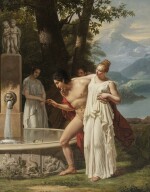 CHARLES VICTOIRE FREDERIC MOENCH  |  THE ACADINE FOUNTAIN 