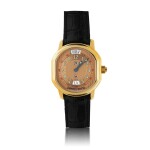  DANIEL ROTH | REF 857.BB METROPOLITAN 24 CITIES, A PINK GOLD WORLD TIME WRISTWATCH WITH AM/PM INDICATION CIRCA 2005