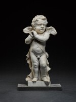 Possibly English, Mourning Putto, 17th/ 18th century