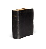 JOYCE, James. Ulysses, 1924. First edition. Contemporary black morocco binding.