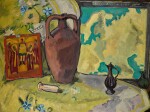 MIKHAIL FEDOROVICH LARIONOV | STILL LIFE WITH JUG AND ICON