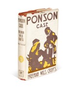 Freeman Wills Crofts | The Ponson Case, 1921, lengthy inscription by the author about writing the novel