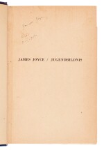 JOYCE | Jugendbildnis [A Portrait of the Artist as a Young Man], [1926], signed by the author in 1927 