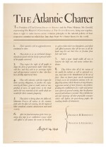 CHURCHILL AND ROOSEVELT | The Atlantic Charter, 1941