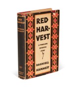 Dashiell Hammett | Red Harvest, 1929, first edition of the author's first book