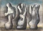 HENRY MOORE | THREE IDEAS FOR SCULPTURE