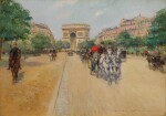 Along the Champs-Élysées