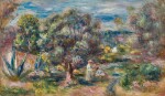 Pierre-Auguste Renoir 皮耶・奧古斯特・雷諾瓦 | Aloès, la cueillette à Cagnes 卡涅蘆薈採摘