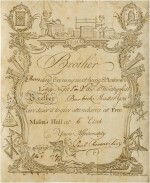 St. Andrew's Lodge Notification (Brigham Plate 63)