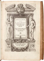 Valverde de Amusco, Anatomie, Antwerp, Plantin, 1568, contemporary vellum