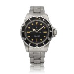 Submariner, Ref. 5513 | A stainless steel wristwatch with bracelet | Circa 1970