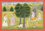 INDIA, RAJASTHAN, PAHARI, LATE 18TH CENTURY AND 19TH CENTURY | FIVE INDIAN MINIATURES 