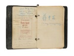 A book of autographs of Chinese army officers, circa 1937 | 约1937年 中国抗日战争将领签名簿