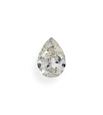 A 1.50 Carat Pear-Shaped Diamond, K Color, VS1 Clarity