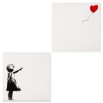Girl with Balloon Diptych