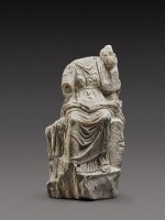 A Roman Marble Figure of Fortuna, circa 2nd Century A.D.
