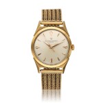 Reference 6067 | A yellow gold wristwatch with bracelet, Circa 1960